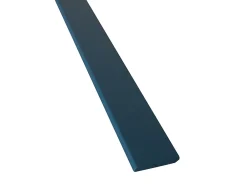 Plinthe en MDF arrondie Ninna couleur bleue 10X70mm L.2,44m- Panneau Décoratif En Bois|Moulure