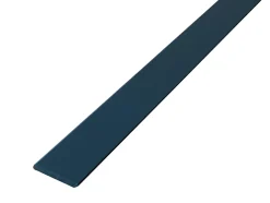 Plinthe en MDF arrondie Ninna couleur bleue 10X70mm L.2,44m- Panneau Décoratif En Bois|Moulure