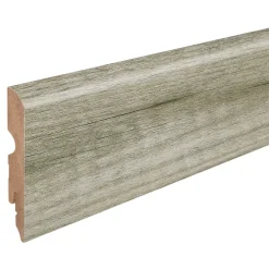 GoodHome Plinthe Bois|Plinthe Bois<Plinthe en MDF, résistant à l'eau coloris gris brun 220 x 8 cm Décor 360 (vendue à la pièce)