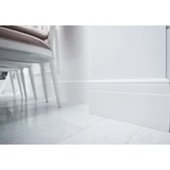 Orac Decor Plinthe haute SX156 qui adoucit la transition mur et sol- Plinthe Pour Parquet Et Stratifié