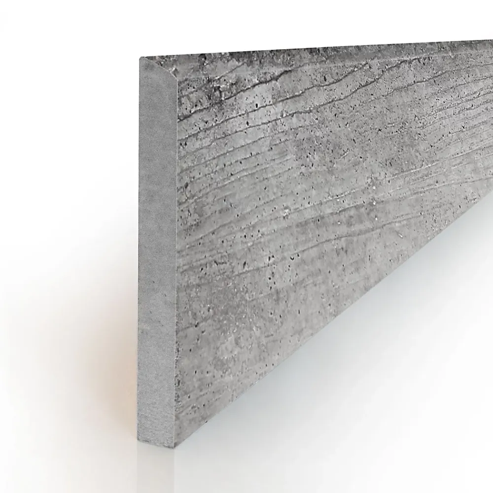 Plinthe industrie gris 7,3 x 60 cm vendue par 2- Plinthe Pour Carrelage Sol