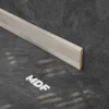 Tecnoprofils Plinthe MDF 2 m - Chêne Naturel - Lot de 5 - 70 x 10 mm- Plinthe Bois|Plinthe Bois