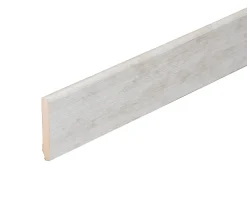Tecnoprofils Plinthe MDF 2 m - Frêne Clair - Lot de 5 - 70 x 10 mm- Plinthe Bois|Plinthe Bois