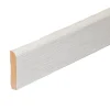 Tecnoprofils Plinthe MDF 2 m - Pin blanc - Lot de 5 - 100 x 10 mm- Plinthe Bois|Plinthe Bois
