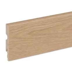 GoodHome Plinthe MDF , effet chêne, décor 140, H.8 cm x L.220 cm x ép.13mm (vendue à la pièce)- Plinthe Pour Parquet Et Stratifié