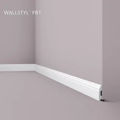 Noel & Marquet Plinthe NMC WALLSTYL FB1 Profil de décoration- Plinthe Pour Parquet Et Stratifié