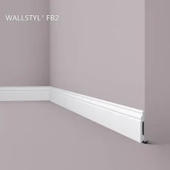 Noel & Marquet Plinthe NMC WALLSTYL FB2 Profil de décoration- Plinthe Pour Parquet Et Stratifié