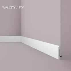 Noel & Marquet Plinthe Pour Parquet Et Stratifié<Plinthe NMC WALLSTYL FD1 Profil de décoration