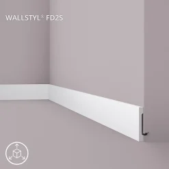 Noel & Marquet Plinthe NMC WALLSTYL FD2S Moulure décorative Cimaise Encadrement de porte- Moulure