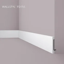Noel & Marquet Plinthe NMC WALLSTYL FD15S Profil de décoration- Plinthe Pour Parquet Et Stratifié