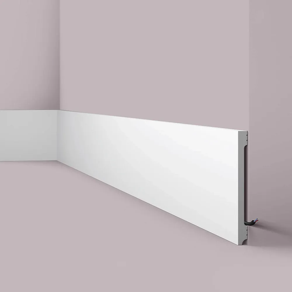 Noel & Marquet Plinthe NMC WALLSTYL FD20S Moulure décorative Moulure en stuc- Plinthe Pour Parquet Et Stratifié