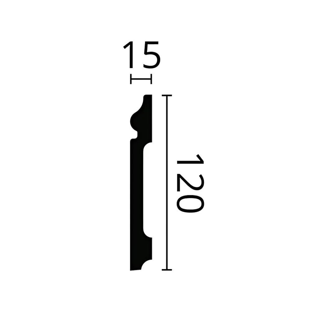 Noel & Marquet Plinthe Pour Parquet Et Stratifié<Plinthe NMC WALLSTYL FL2 Flex Moulure décorative flexible