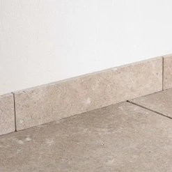 Ro'Ma Nature Plinthe Pour Carrelage Sol<Plinthe Pierre d'Egypte Beige 40,6x8x1,2 cm Vieillie (lot de 10 soit 4 mètres) -