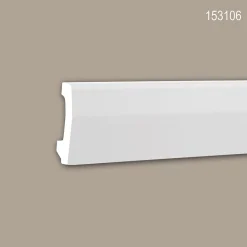 Profhome Plinthe 153106 Moulure décorative- Plinthe Pour Parquet Et Stratifié
