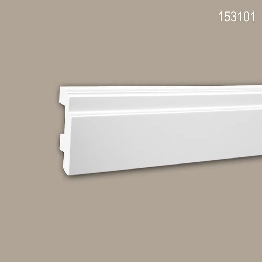 Profhome Plinthe 153101 Moulure décorative- Plinthe Pour Parquet Et Stratifié