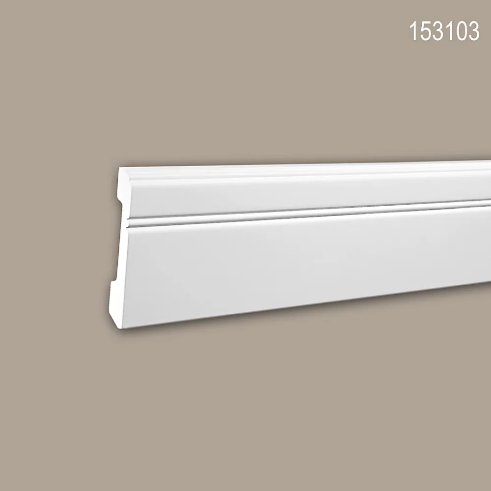 Profhome Plinthe Pour Parquet Et Stratifié<Plinthe 153103 Moulure décorative