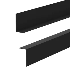 Quest Plinthe Pour Sol En Vinyle Et Pvc<Plinthe PVC rigide 20x20 mm, Plinthe murale décorative, 200 cm, noir