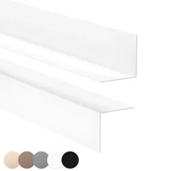 Quest Plinthe Pour Sol En Vinyle Et Pvc<Plinthe PVC rigide 25x25 mm, Plinthe murale décorative, 200 cm, blanc