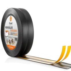 Quest Plinthe Pour Sol En Vinyle Et Pvc<Plinthe Souple Auto-Adhésive en PVC 25x15mm, 25m, Bande Élastique pour Finitions et Étanchéité des Jonctions, noir