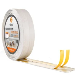 Quest Plinthe Pour Sol En Vinyle Et Pvc<Plinthe Souple Auto-Adhésive en PVC 25x25mm, 15m, Bande Élastique pour Finitions et Étanchéité des Jonctions, bouleau