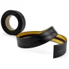 Quest Plinthe Pour Sol En Vinyle Et Pvc<Plinthe Souple Auto-Adhésive en PVC 30x30mm, 10m, Bande Élastique pour Finitions et Étanchéité des Jonctions, noir