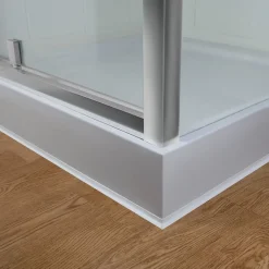 Quest Plinthe Souple Auto-Adhésive en PVC 25x25mm, 15m, Bande Élastique pour Finitions et Étanchéité des Jonctions, blanc- Plinthe Pour Sol En Vinyle Et Pvc