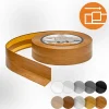 Quest Plinthe Souple Auto-Adhésive en PVC 32x23mm, 25m, Bande Flexible, Facile à Installer, sur Toutes les Surfaces, chêne rustique- Plinthe Pour Sol En Vinyle Et Pvc