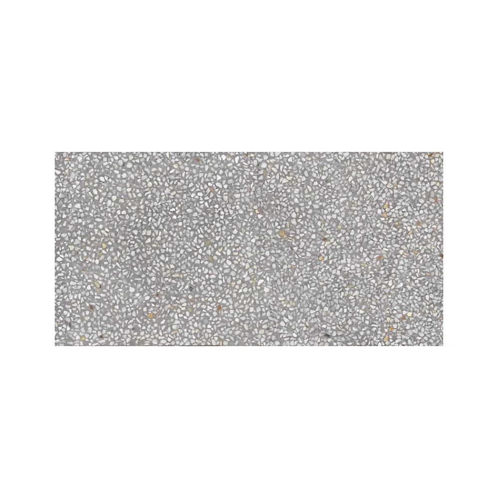 Gioia Materia Carrelage Sol Uni<Plinthes pour Carrelage grès cérame effet terrazzo PORTOFINO - Gris Moyen - Plinthe 60x10 cm boîte de 01.02 ml - Gris Moyen