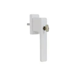 Acbat Poignée De Fenêtre<Poignée alu à clé blanc pour fenêtre L.115 mm