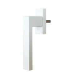 GoodHome Poignée Pour Porte-Fenêtre<Poignée alu carré blanc pour fenêtre et porte fenêtre alu blanc