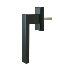 GoodHome Poignée alu carré gris pour fenêtre pvc- Poignée De Fenêtre