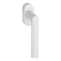 Acbat Poignée De Fenêtre<Poignée alu laqué blanc Hamburg pour fenêtre L.129mm