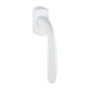Acbat Poignée De Fenêtre<Poignée alu laqué blanc New York pour fenêtre L.128mm