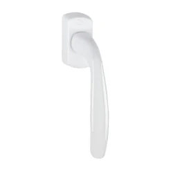 Acbat Poignée De Fenêtre<Poignée alu laqué blanc New York pour fenêtre L.128mm