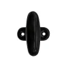 Cadap Poignée De Fenêtre<Poignée de Crémone, Aluminium, Noir laqué, pour Fenêtre, Ouverture et Fermeture
