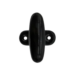 Cadap Poignée De Fenêtre<Poignée de Crémone, Aluminium, Noir laqué, pour Fenêtre, Ouverture et Fermeture