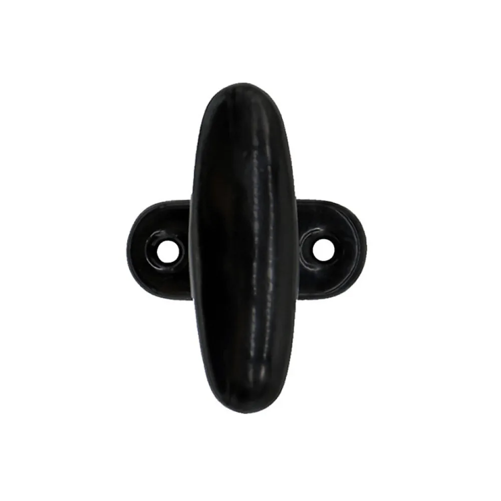 Cadap Poignée De Fenêtre<Poignée de Crémone, Aluminium, Noir laqué, pour Fenêtre, Ouverture et Fermeture