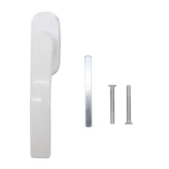 Cadap Poignée De Fenêtre<Poignée de Fenêtre, Carré de 7 mm, Oscillo-battante, Blanc, , pour PBC