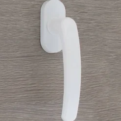 Secury-T Poignée de fenêtre oscillo-battante PVC laqué blanc RAL 9016- Poignée De Fenêtre