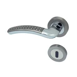 Reivilo Poignée de porte d'intérieur à clé Ancône- Poignée De Porte