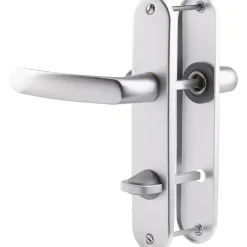 Vachette Poignée de porte intérieure - Budget - - Gris argent - Condamnation - 165 mm- Poignée De Porte