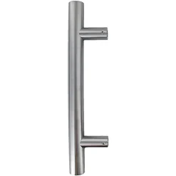 Secury-T Poignée de tirage - Baton de maréchal - Inox 304 - Droit 90 degrés 500mm- Poignée De Porte Extérieure