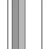 Hardwarexchange Poignée De Porte Extérieure<Poignée de tirage Carrée 25x25 mm - Entraxe350 - S70 - L500 mm - INOX 304 satiné