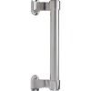 Vachette Poignée de tirage coudée Aluminium - Diamètre 25 x 220 mm - Type 502 -- Poignée De Porte Extérieure