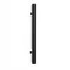 Hardwarexchange Poignée De Porte Extérieure<Poignée de tirage Diamètre 30 mm - Entraxe350 - S75 - L500 mm - INOX 304 Laqué RAL 9005 Noir Mat