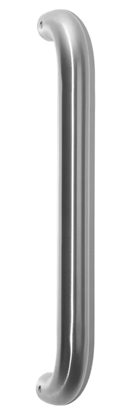 Hardwarexchange Poignée de tirage Diamètre 32 mm - Entraxe350 mm - INOX 304 satiné- Poignée De Porte Extérieure