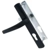Acbat Poignée pour porte de service Bicolore Finition extérieure gris 7016 et intérieure blanc 9016- Poignée De Porte Extérieure