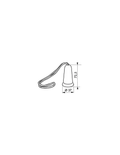 Thirard Accessoire Pour Porte De Garage<Poignée seule pour porte de garage basculante, noir -