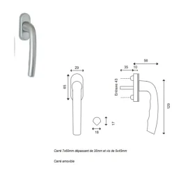 Gd Menuiseries Fenêtre Bois<Poignee De Fenetre 010220f9
