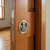 Geom Poignée De Porte<Poignées cuvettes Kuklos chromées avec serrure